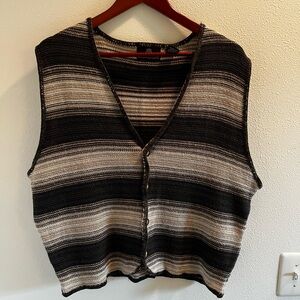 Ramie/Cotton vintage vest